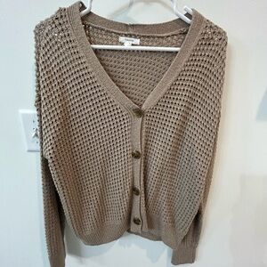 Maurice’s  Brown Button-Up Cardigan